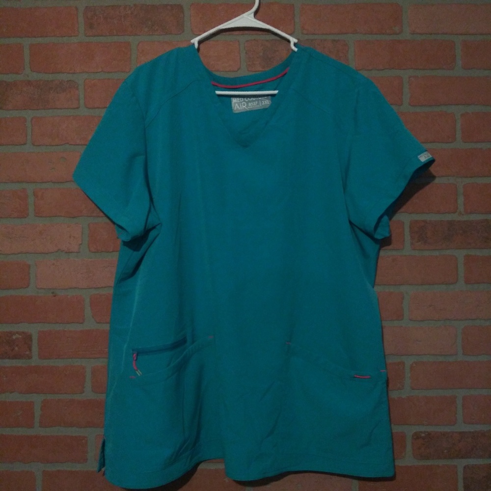 3XL scrub top Med Couture Air 8537 performance